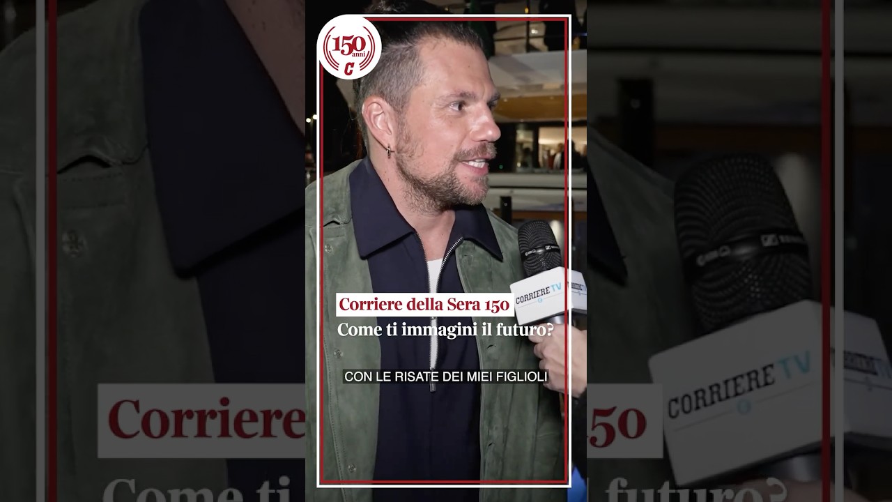 Come ti immagini il futuro? | CORRIERE DELLA SERA 150 - con Enrico Nigiotti
