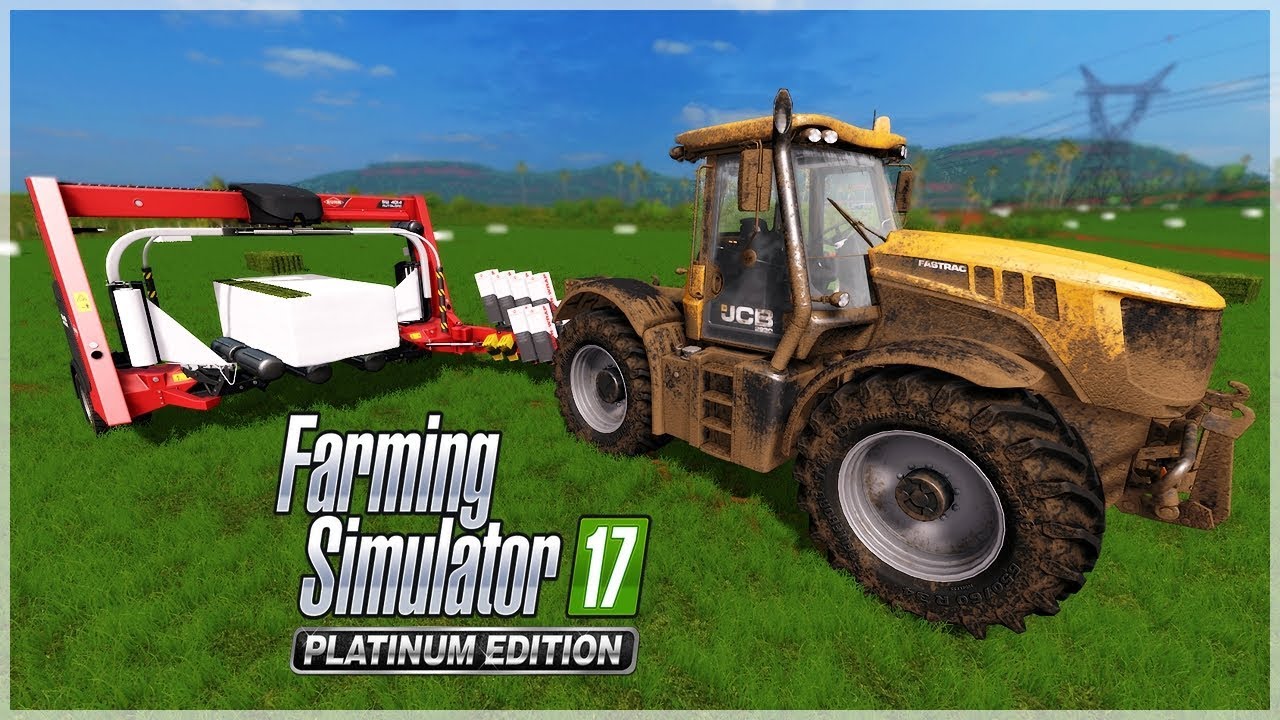 #10 Sprzedałem świeżą trawkę za 417 tysięcy! - FS 17 Platinum Edition Gameplay PL