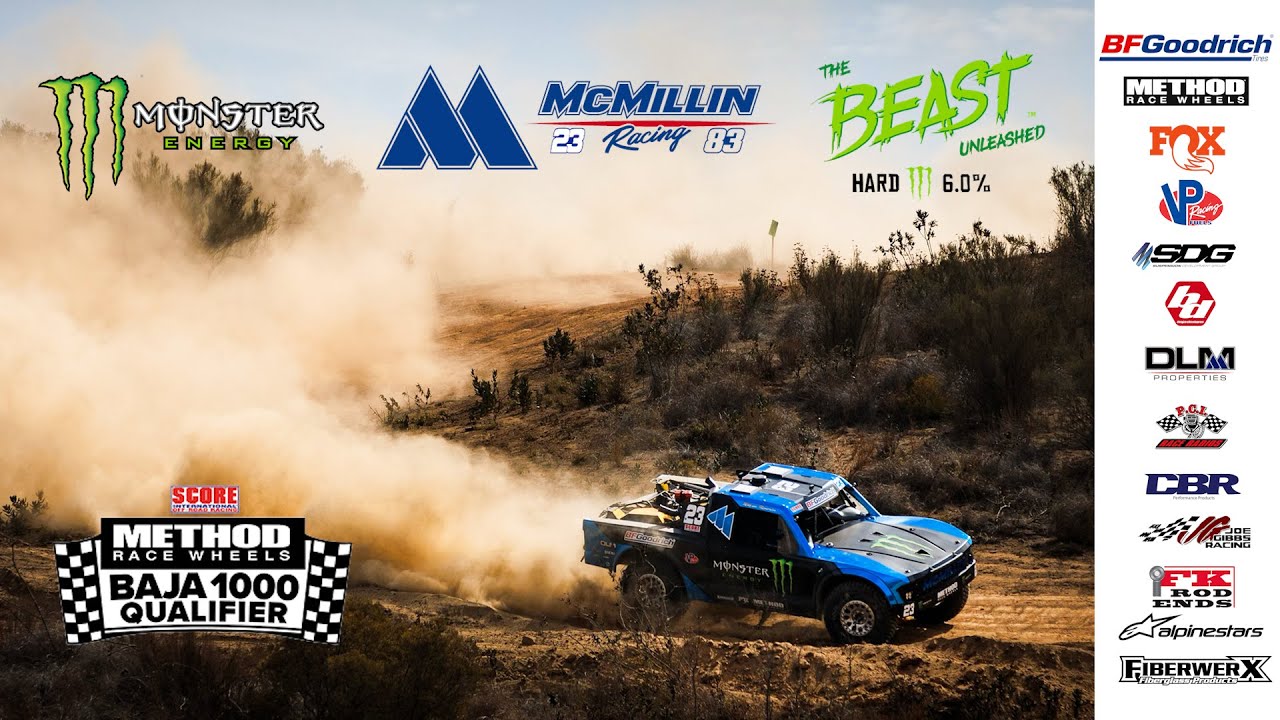 Andy McMillin: TT23 2025 Baja 1000 Qualifying || 4K POV