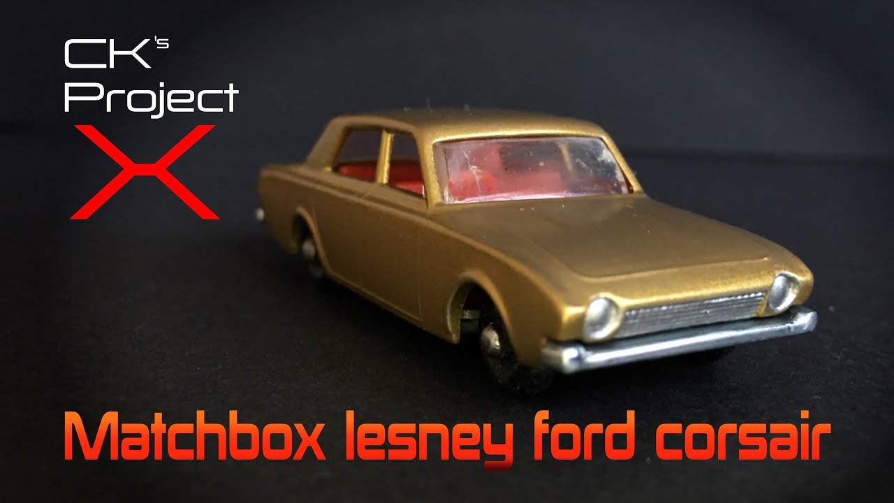 Matchbox restoration Ford Corsair 45b custom..