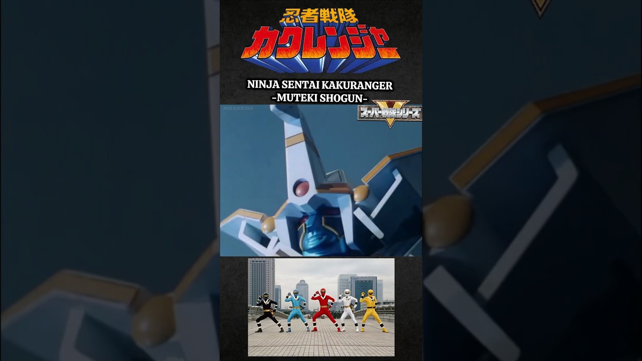 [Kakuranger-Primary Robo] Ninja Gattai Muteki Shogun! 