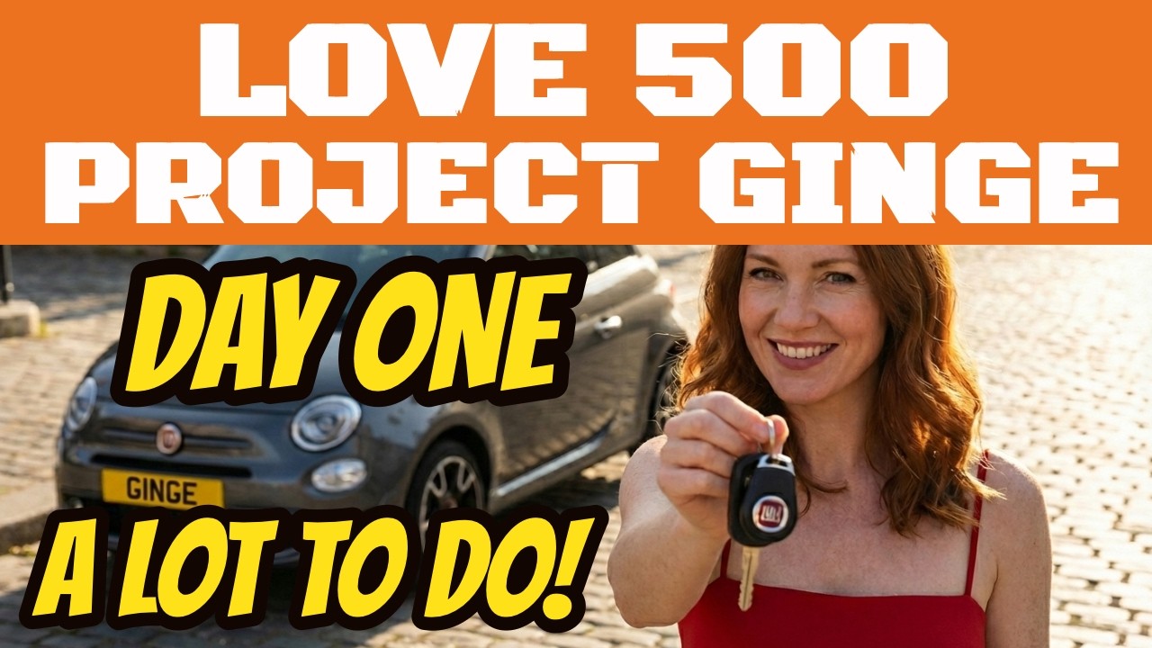 Projekt Ginge &ndash; dzień pierwszy. Dużo do zrobienia! Fiat 500 Sport Cat N z 2015 roku z #copart.