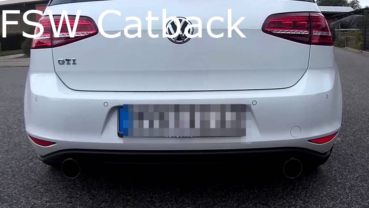 Golf GTI 7 FSW Catback Soundfile