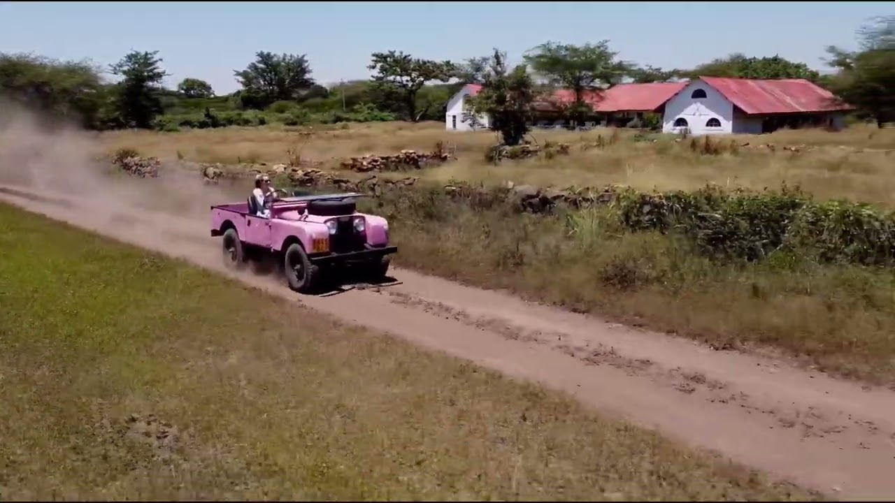 The First Pink Series 1 Land Rover in Tanzania, Africa! 🇹🇿