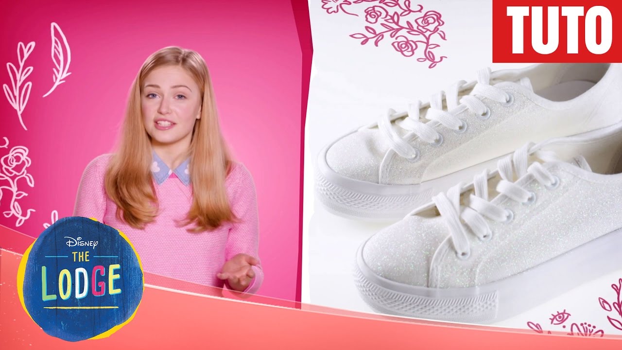 The Lodge - Tuto mode : Chaussures à paillettes de Skye
