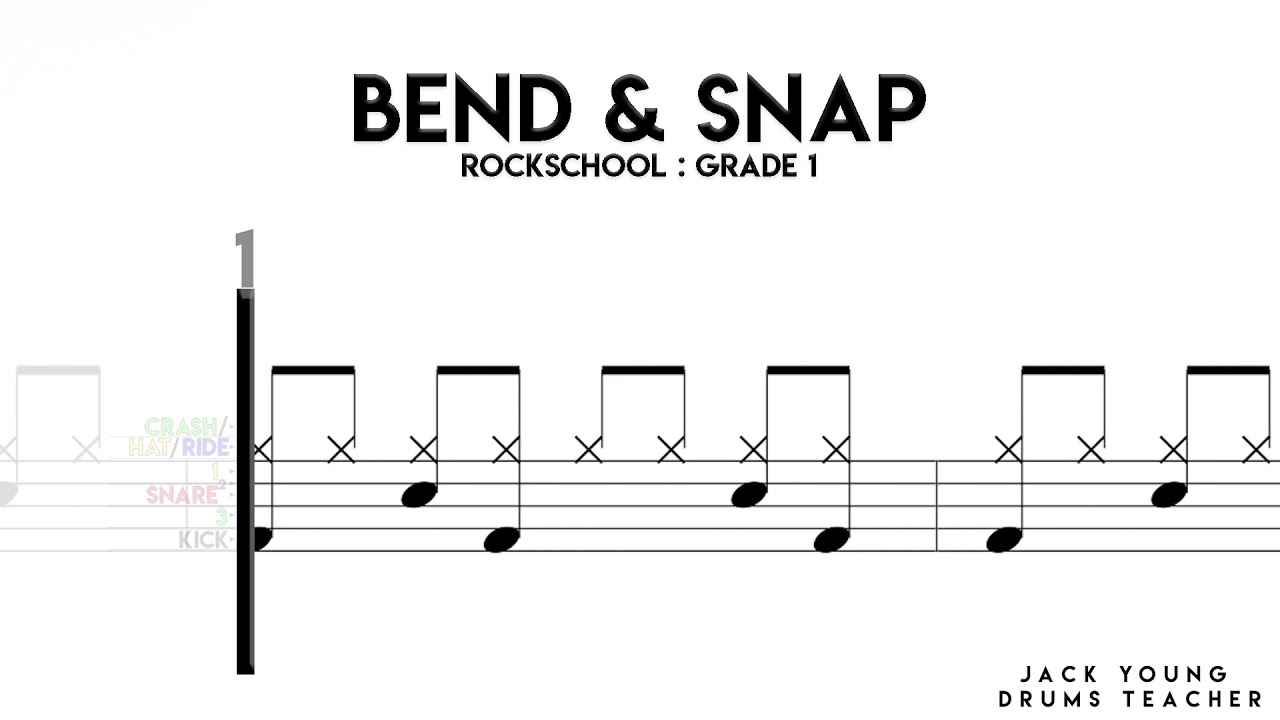 How To Play  Bend & Snap On Drums!