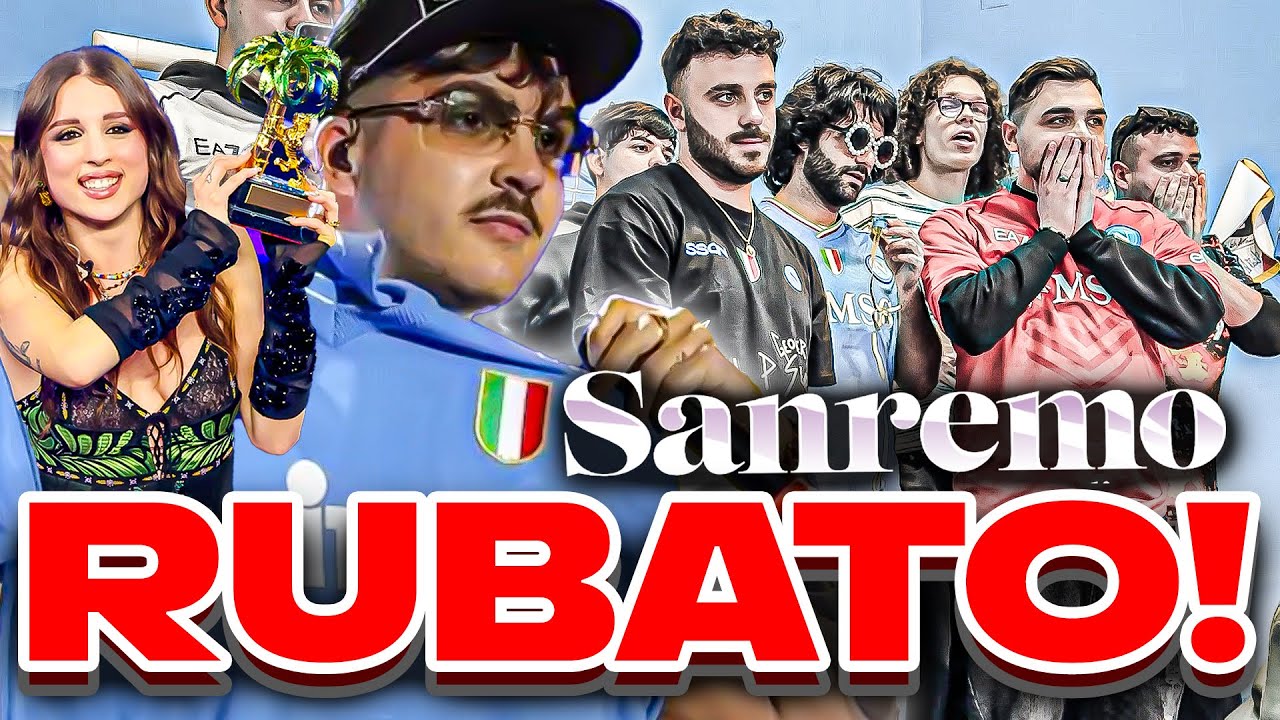 🚨 RUBATO!!! LIVE REACTION NAPOLETANI SANREMO 2024 🎶