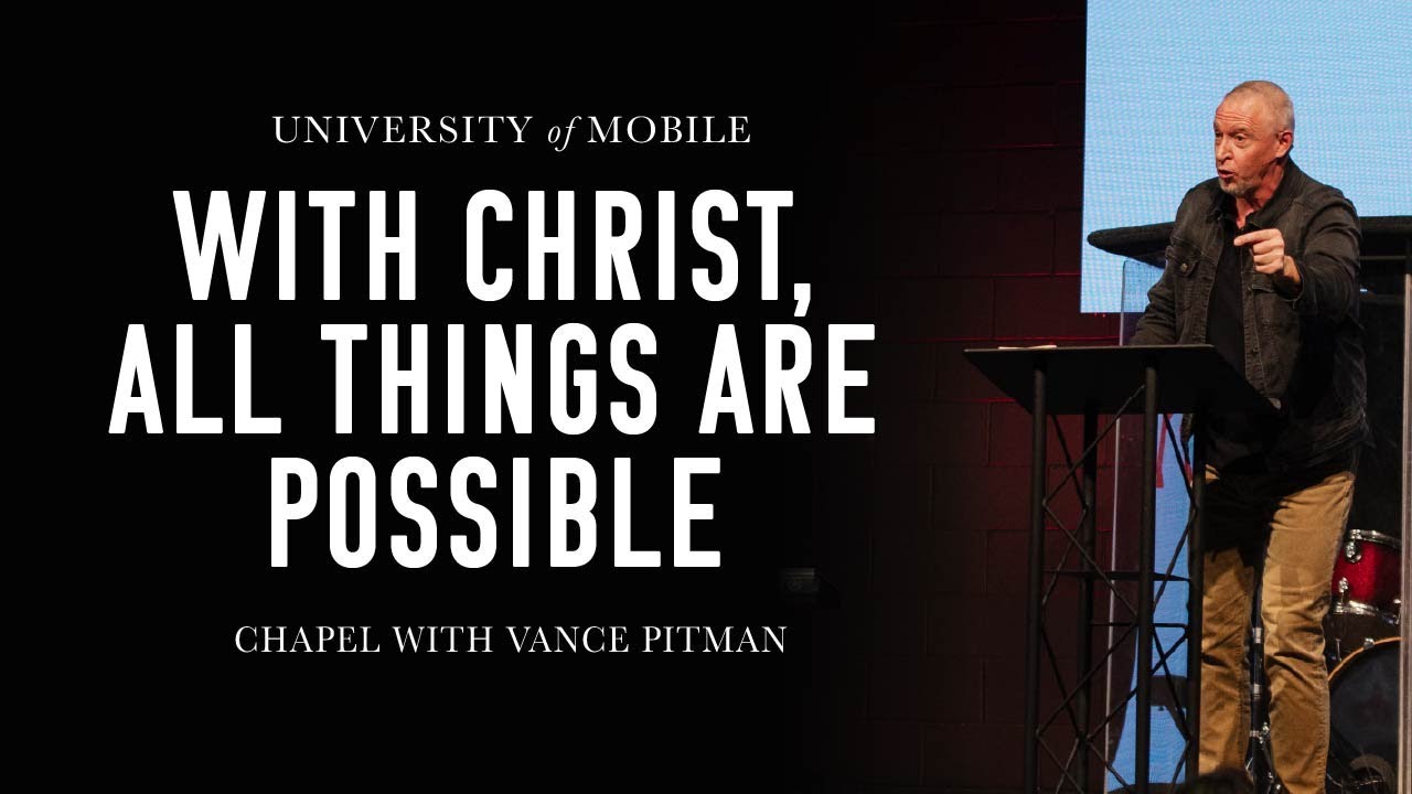 Chapel with Vance Pitman - September 24, 2025