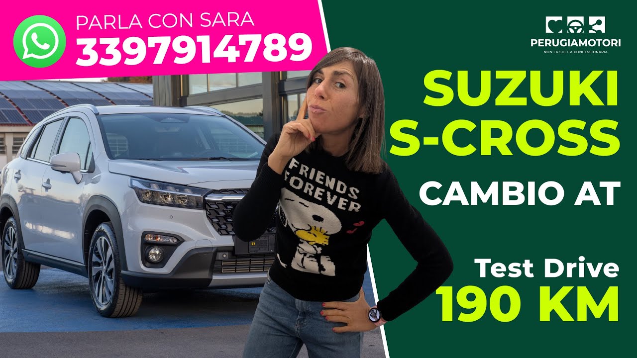 SUZUKI S-CROSS 110 CV-CAMBIO AUTOMATICO! TEST DRIVE DA 200 KM!