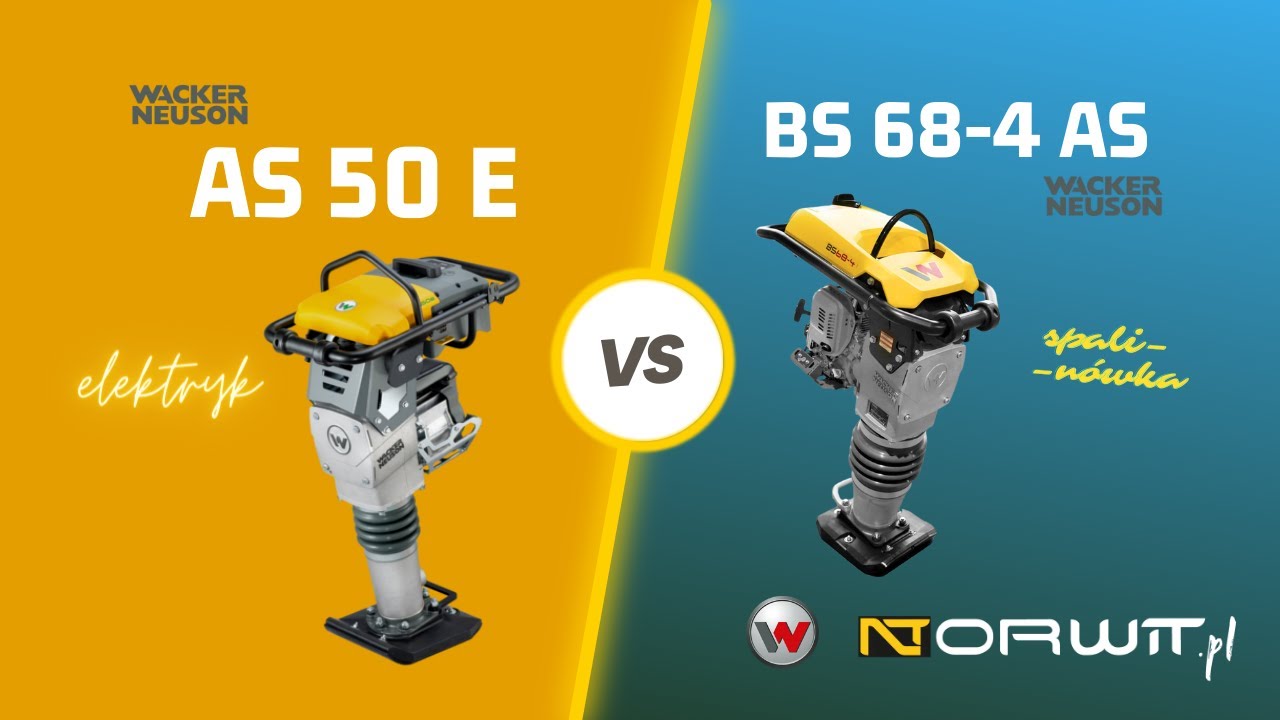 Norwit.pl I UBIJAK AKUMULATOROWY - WACKER NEUSON AS 50 E VS BS 68-4 AS