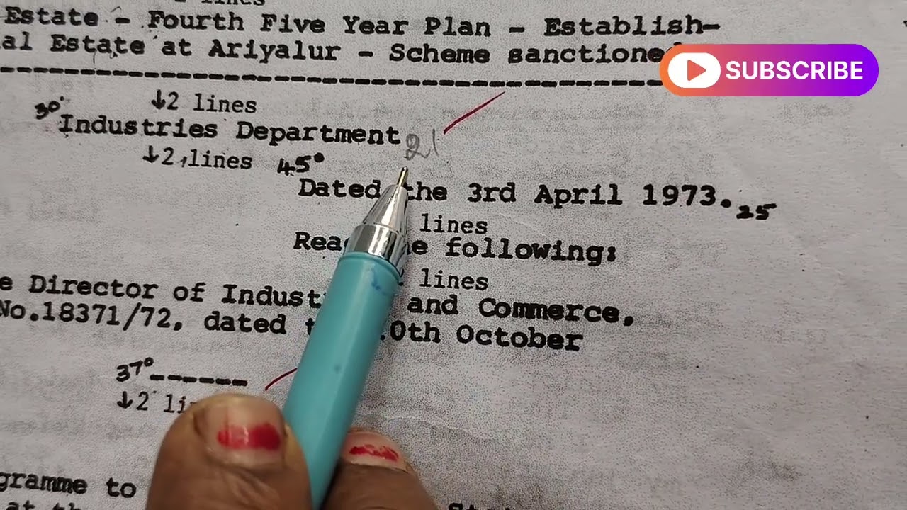 HOW TO TYPE ENGLISH SENIOR GOVT. ORDER