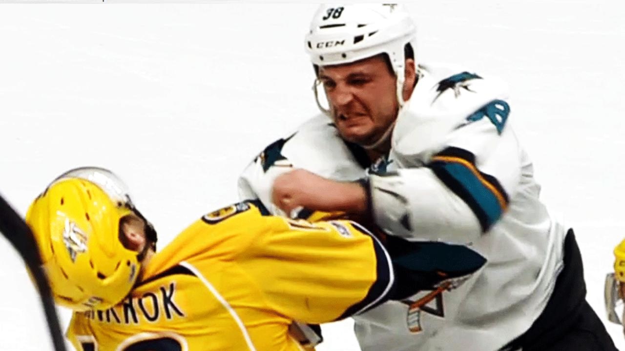 Gotta See It: Haley drops Jarnkrok with huge sucker punch