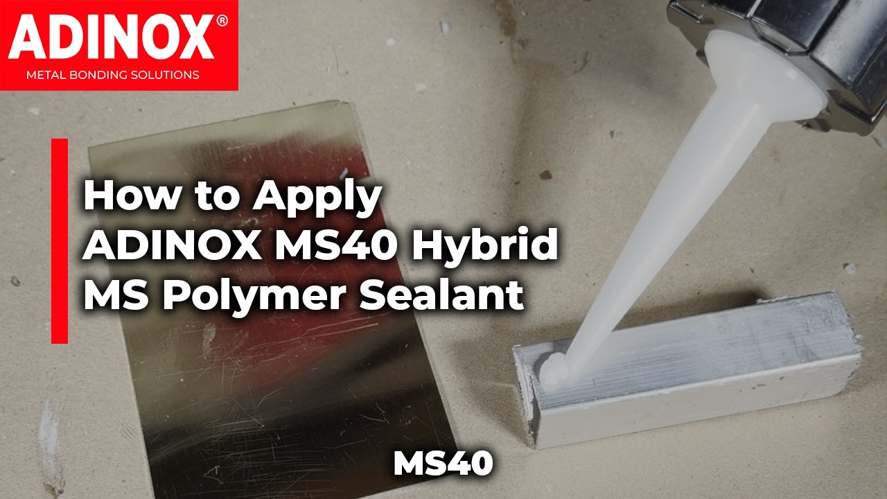 How to Apply ADINOX MS40 Hybrid MS Polymer Sealant