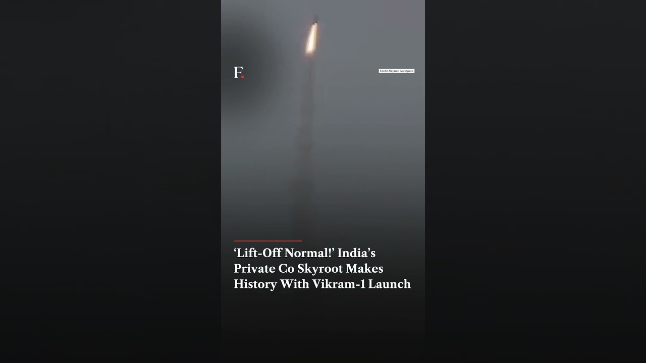 Skyroot Aerospace Launches Vikram-1, Becomes First Private Rocket Launch | N18G