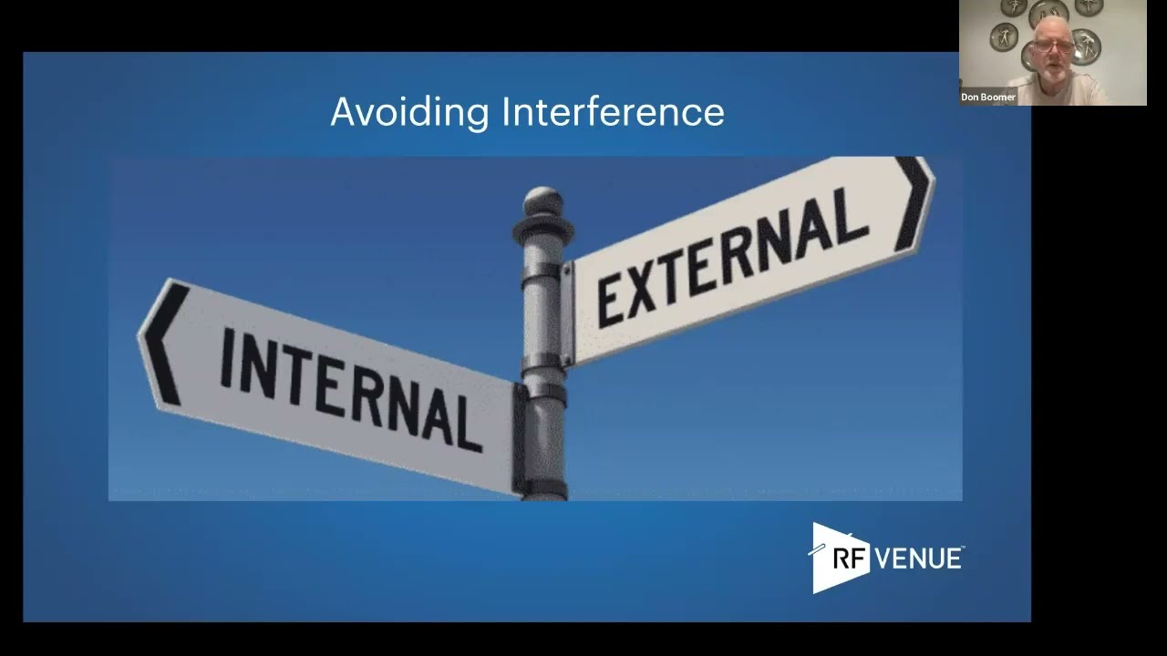 Minimizing the effects of interference to wireless microphones