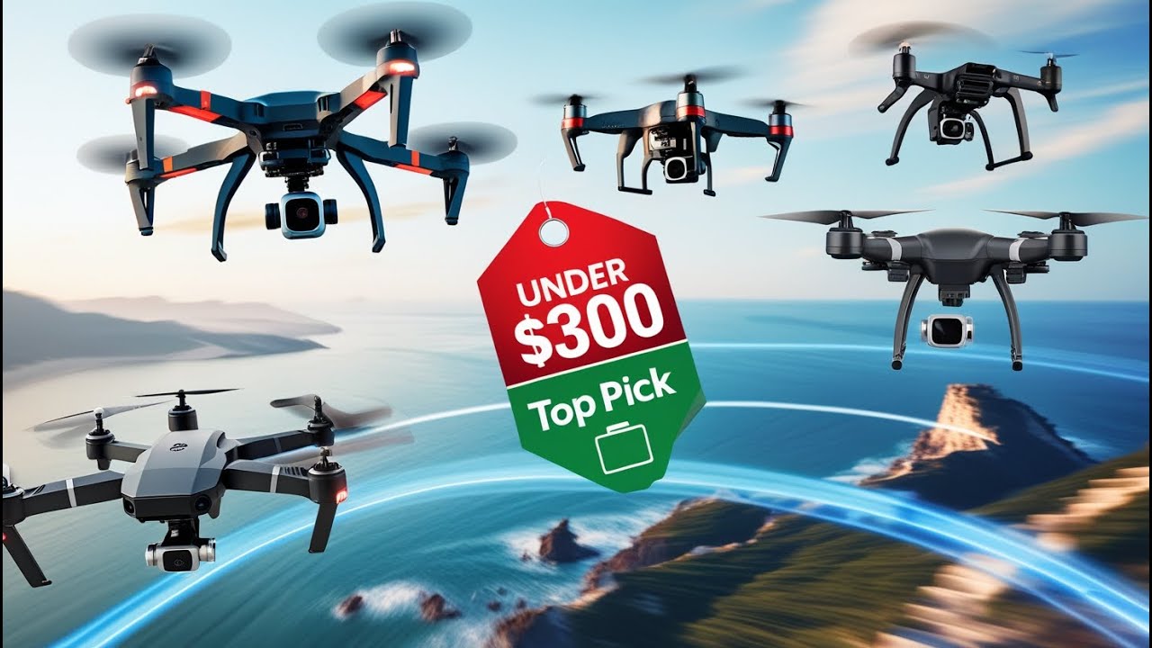 What's the BEST Drone You Can Buy for Under $300 | Top 5 Best Drones Under $300.
