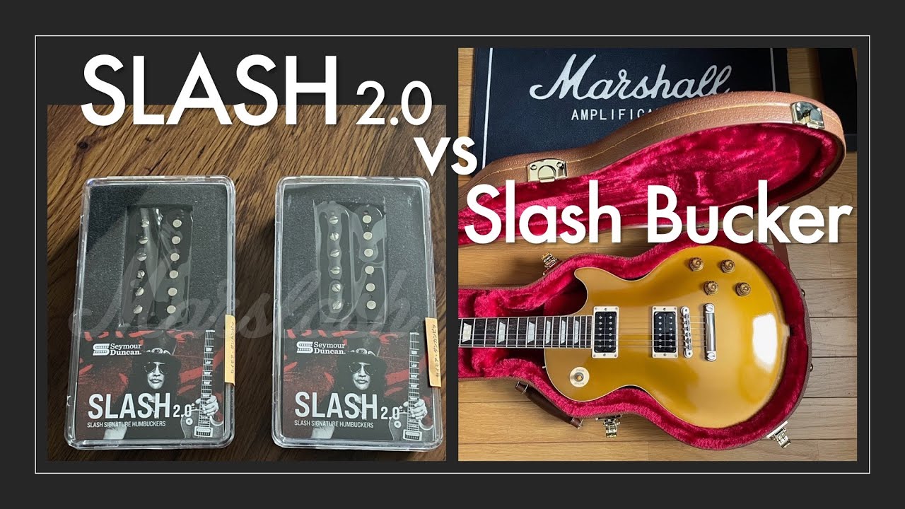 Seymour Duncan SLASH 2.0 vs Gibson Slash Bucker Comparison ( Amazing results! )