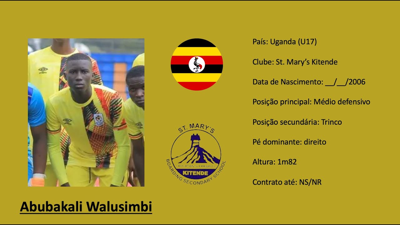 Abubakali Walusimbi (Uganda | St. Mary's Kitende) footage vs Somalia U17 [CECAFA]