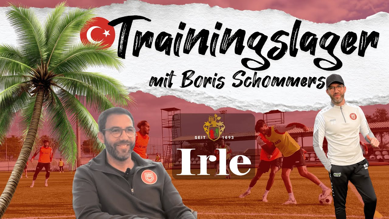 Sportfreunde Siegen Trainingslager - mit Trainer Boris Schommers - präsentiert vom IRLE Brauhaus