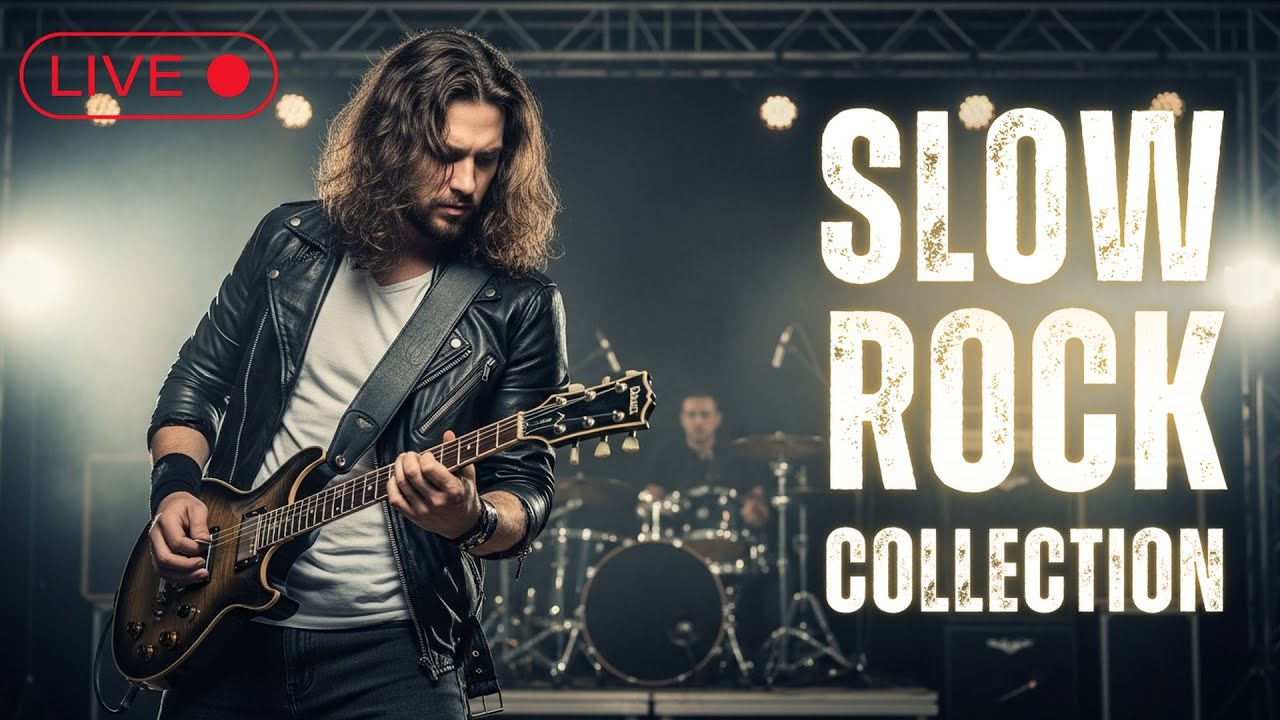 The Best Slow Rock  80s 90s &bull; Gentle Rock Waves After Sunset