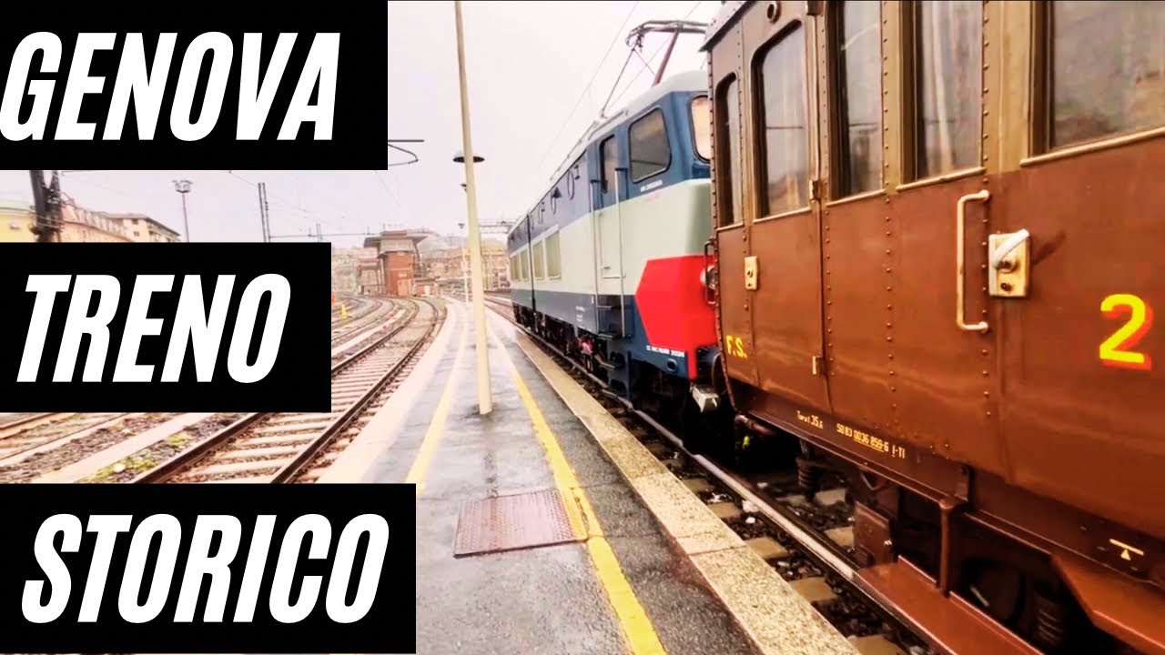 Un altro inutile viaggio a Genova, ma… treno storico centoporte, 45000 ed E656!