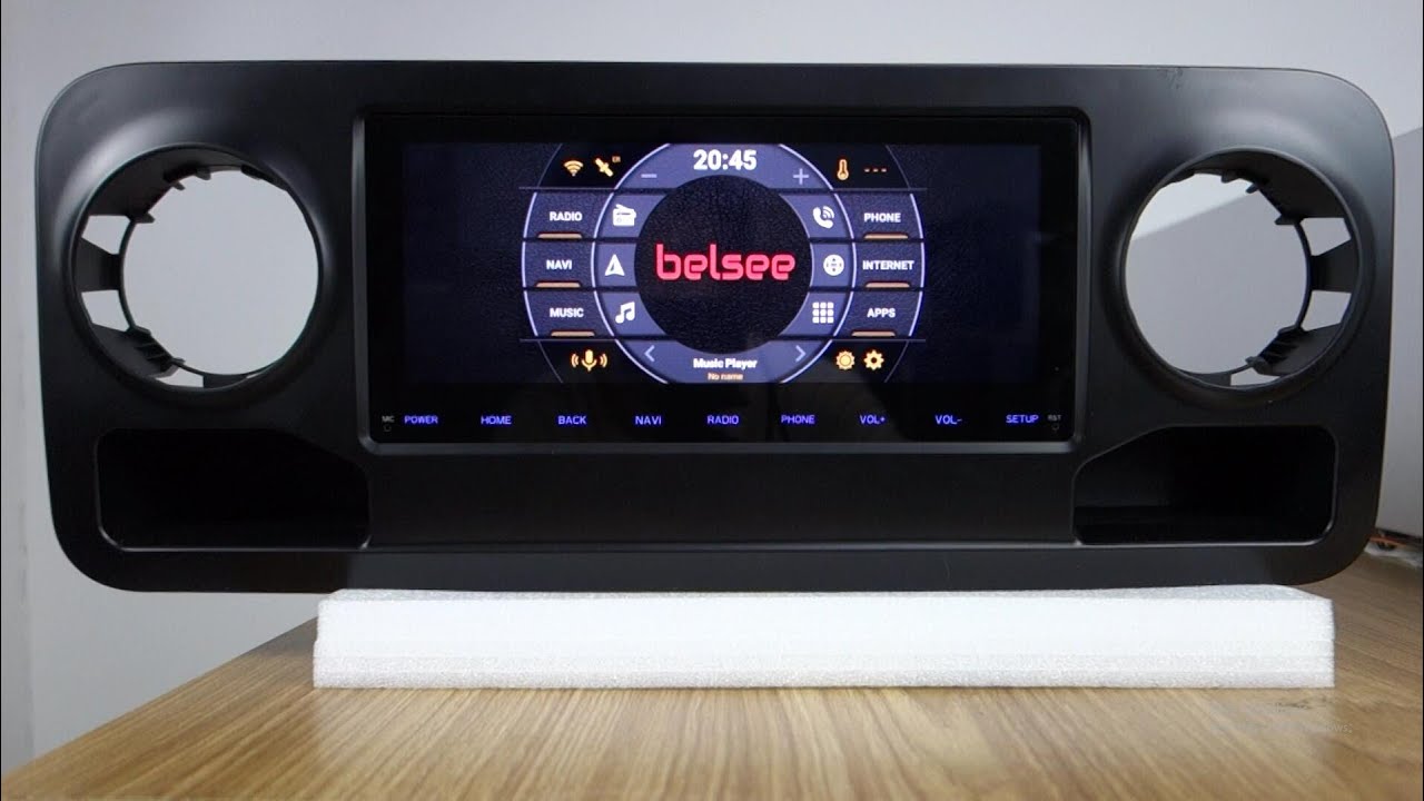 Belsee 10.25 Screen Android Head Unit Entertainment system Mercedes-Benz Sprinter 2019 2020 2021+