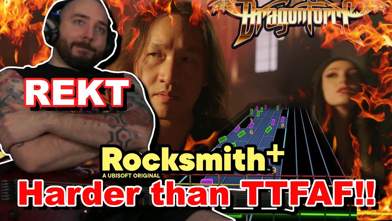 Guitarist plays new Dragonforce song without learning it in Rocksmith Plus!