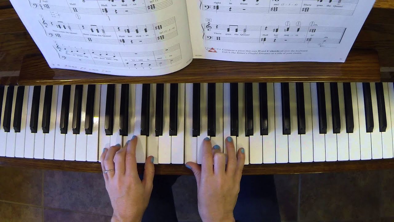 The Queens Royal Entrance - Faber Piano Adventures/ 2A/ Lesson Book