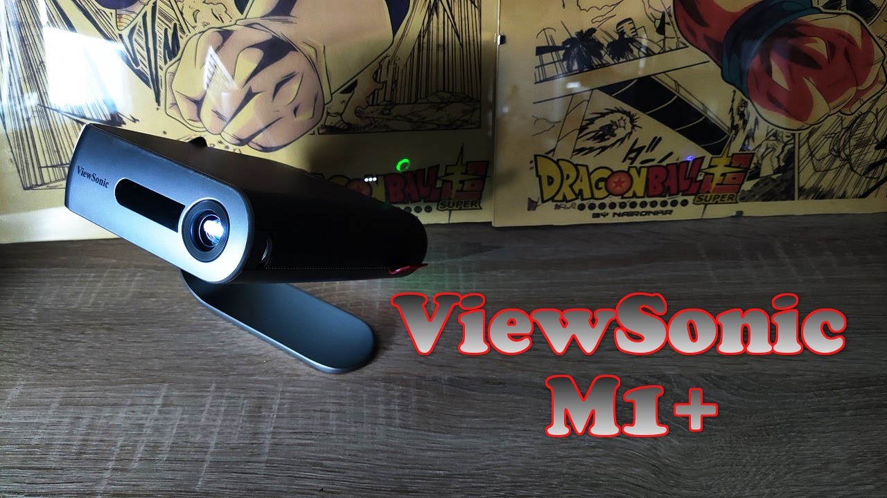 ViewSonic M1+ - ciekawy projektor typu PICO z głośnikami Harman Kardon! | test, recenzja, review
