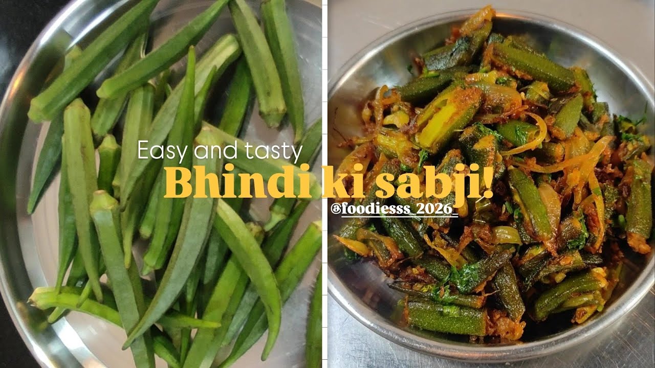 Chatpati Besan Bhindi | Lunch/Dinner Ke Liye Perfect | bhindi ki sabji kese banae? |Easy and tasty|😋