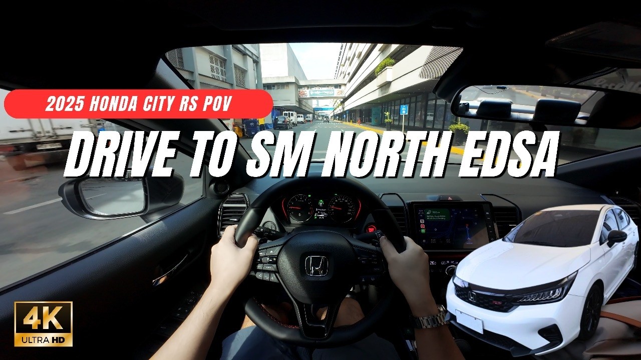 2026 Honda City RS POV | ASMR | Drive to SM North Edsa