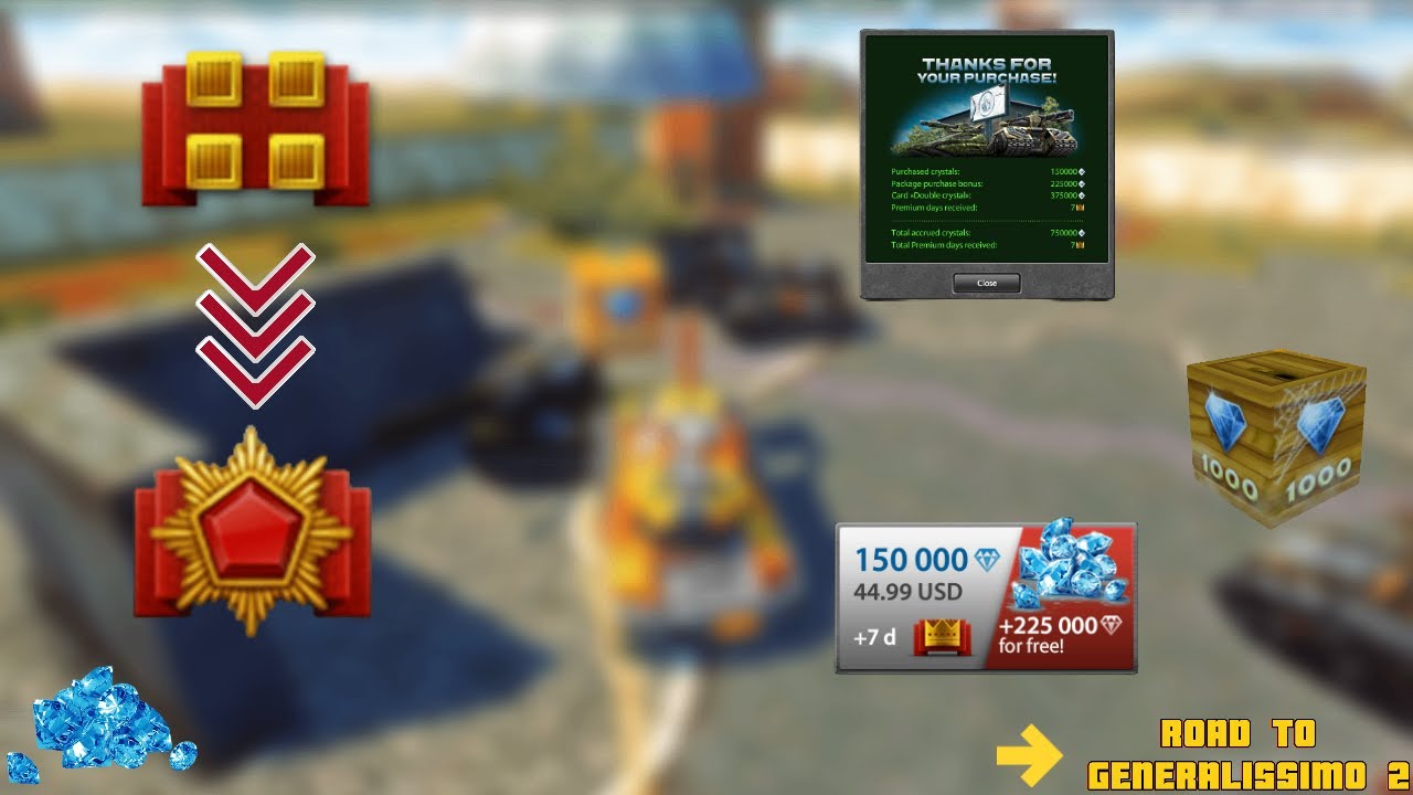Tanki Online | Road TO Generalissimo #2 | By Aura