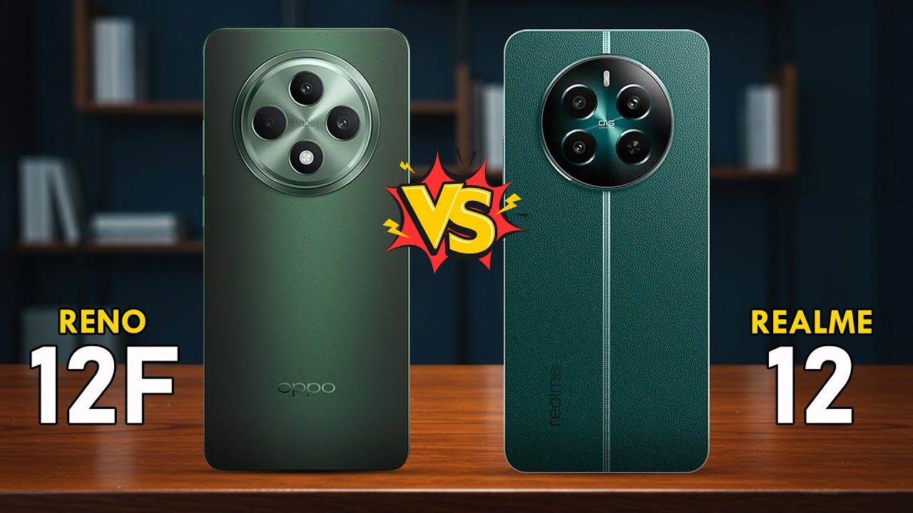 Oppo Reno 12 F 4G vs Realme 12 4G