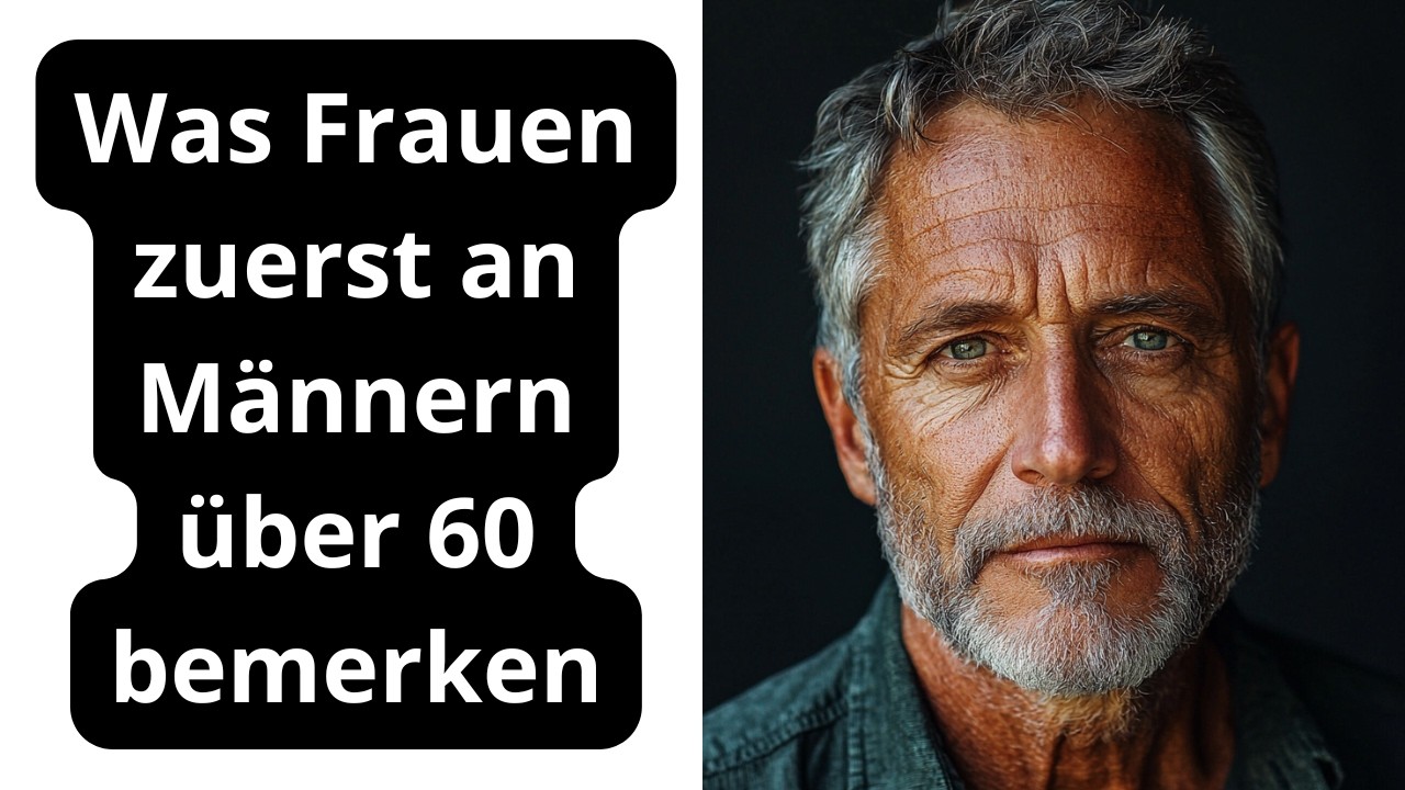 Was Frauen zuerst an Männern über 60 bemerken