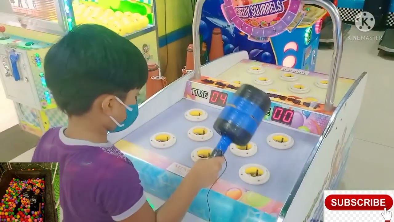 Eric's and Edwin's playtime. Grand mall muvattupuzha