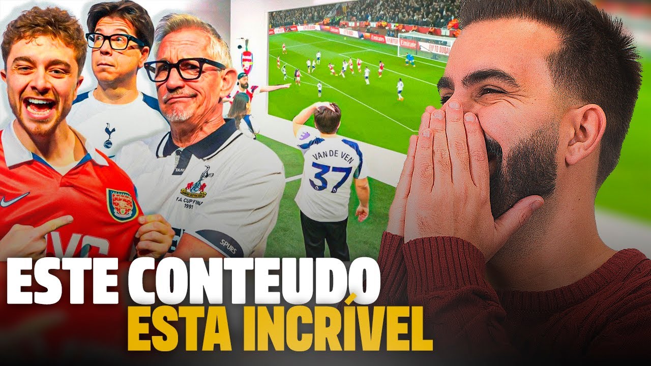 JOLIVEIRA10 REAGE AO CONTEUDO COM ARSENAL E TOTTENHAM
