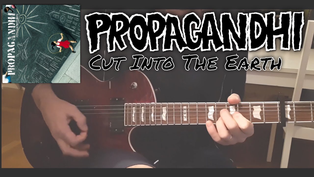Propagandhi - Cut into the earth [Potemkin City Limits #4] (Guitar Cover)