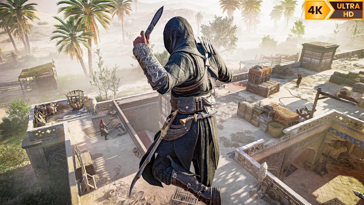Assassin's Creed Mirage: скрытные убийства (ликвидация Аль-Гула) 4K UHD 60 кадров в секунду