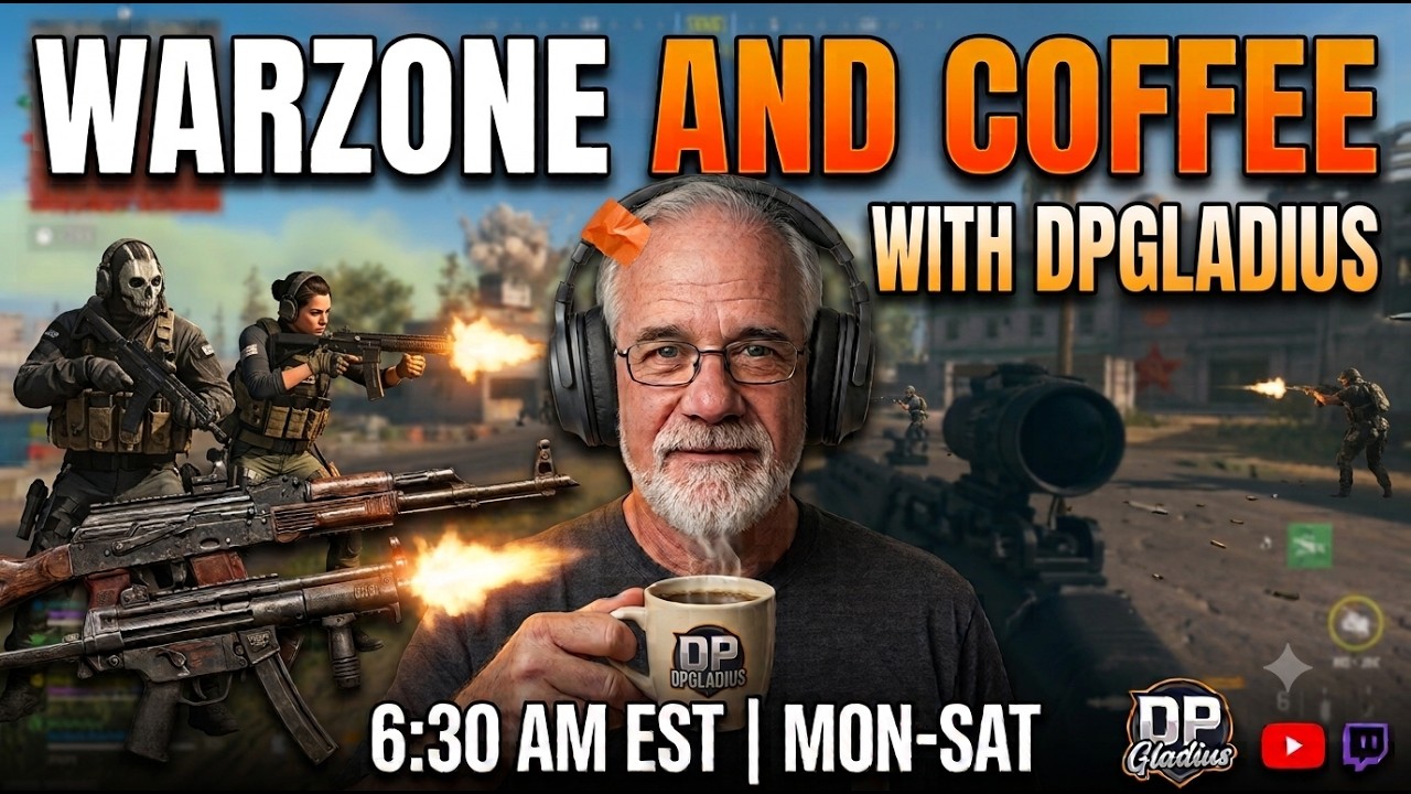 ☕ DPGladius - Chill Morning Coffee, Chat & Warzone! ☕