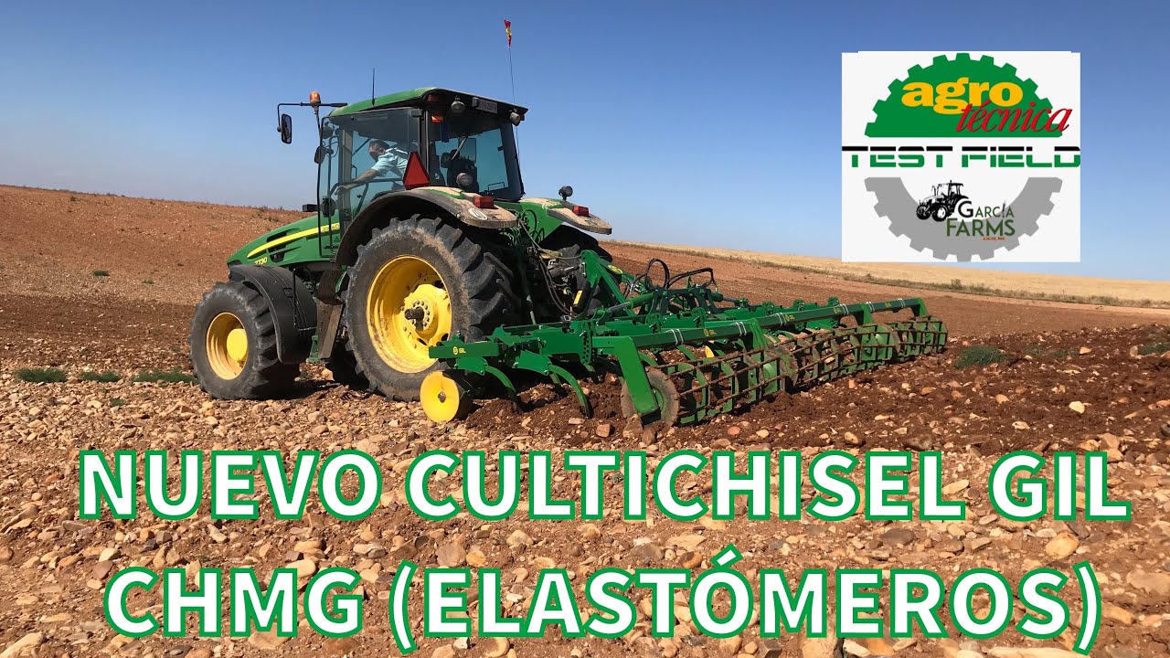 Nuevo Cultichisel Gil CHMG de elastómeros (21 brazos, 5.5m) // TEST FIELD