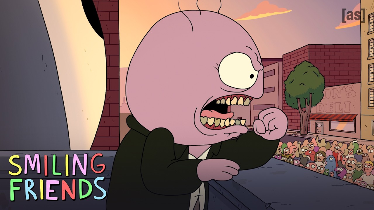 Frowning Friends vs. Renaissance Men | Smiling Friends | adult swim