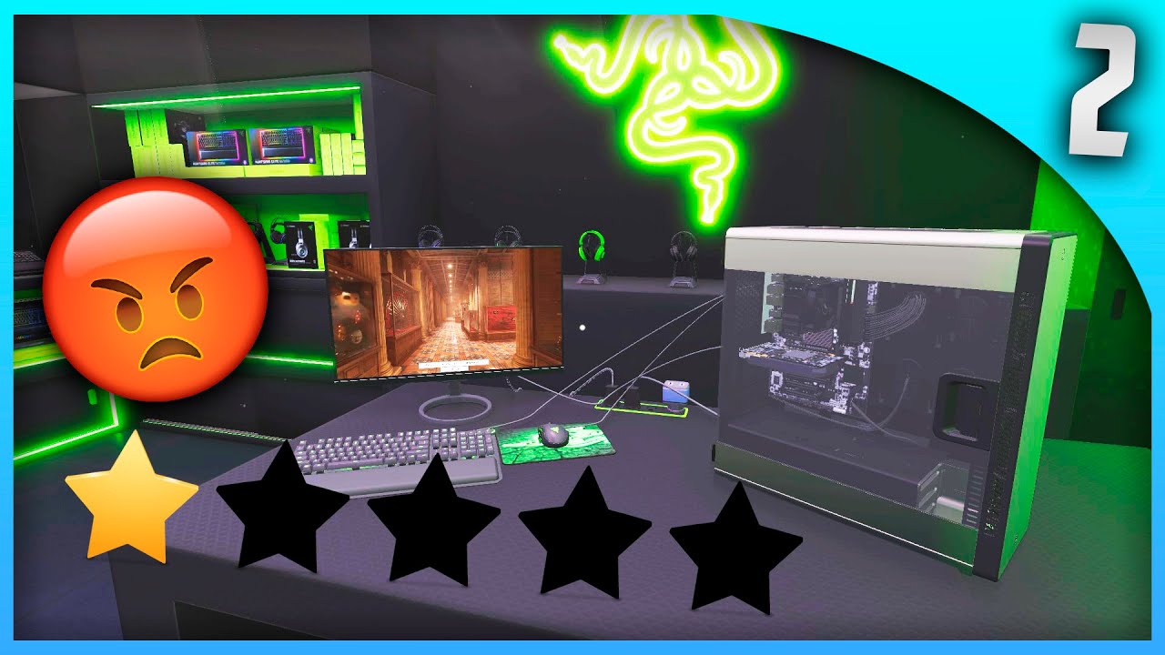 PC BUILDING SIMULATOR || ¡ME DAN 1 ESTRELLA...! 🤬