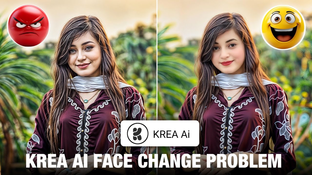 Krea Ai Face Change Problem Solved | Trending 4K, 8K, 16K, Quality Photo Editing Problem