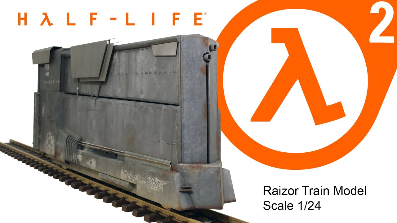 Half-Life 2 Razor Train Model Scale 1/24 - Pt. 3