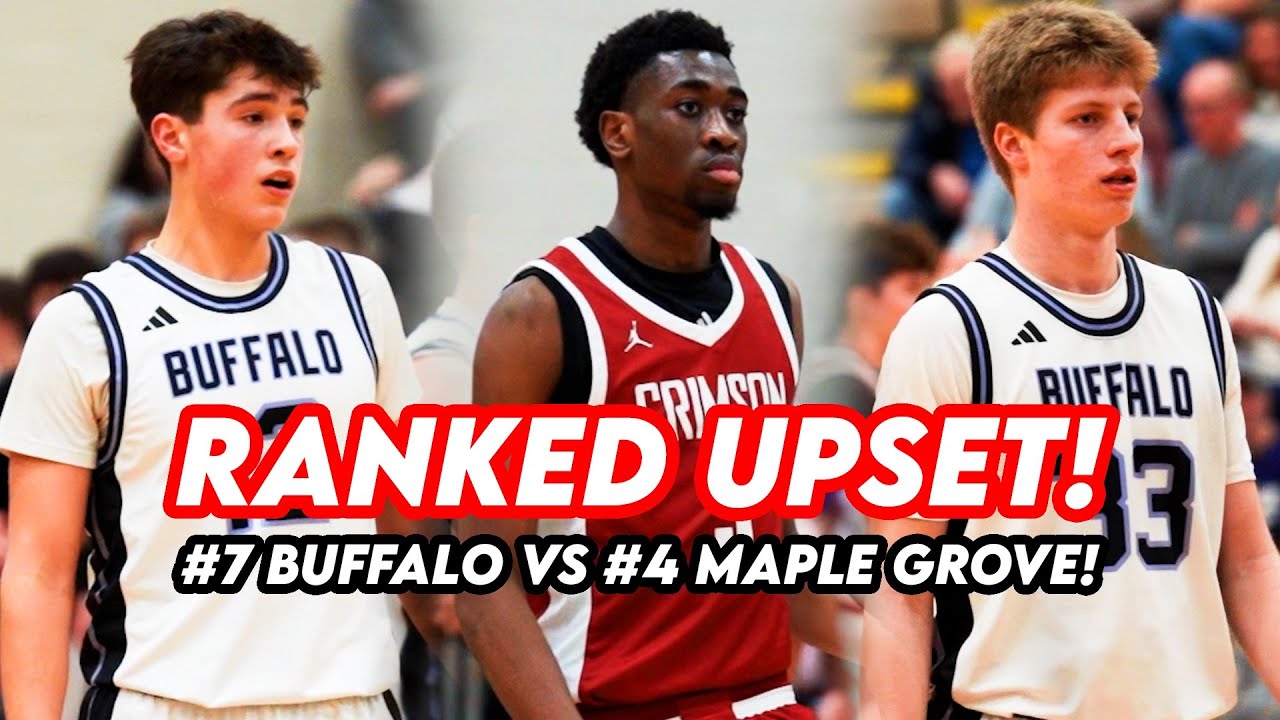 Buffalo Upsets Maple Grove!! Sophomore Duo Combines For 55 Points! Babou Ann Drops 27 Points!
