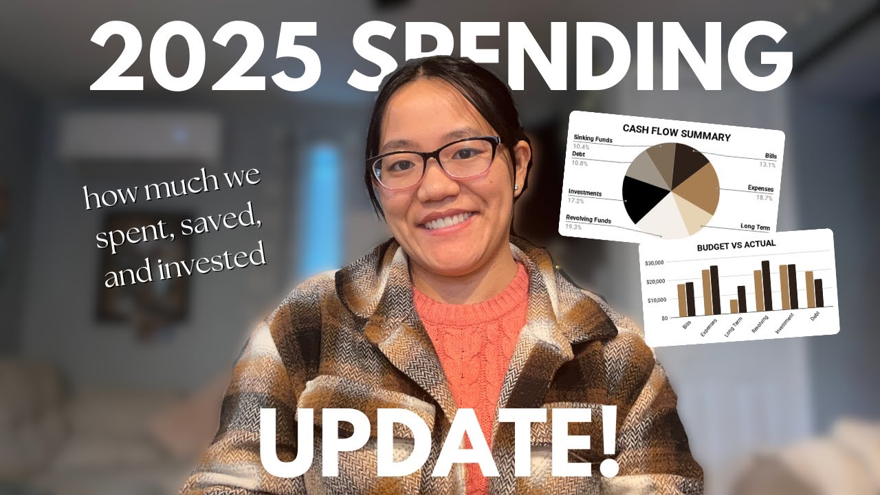 2025 Spending Recap | Real numbers, how much I saved, spent, and invested as a 29 year old