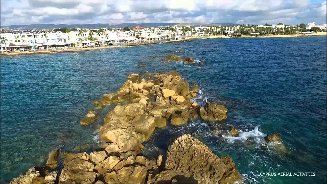 Kato Paphos Harbour in Winter