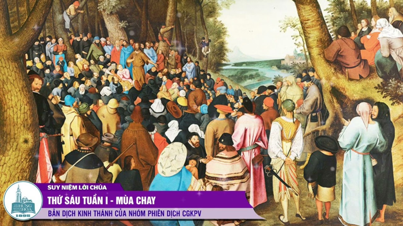 Suy niệm Lời Chúa: THỨ SÁU TUẦN I – MÙA CHAY (Mt 5,20-26)