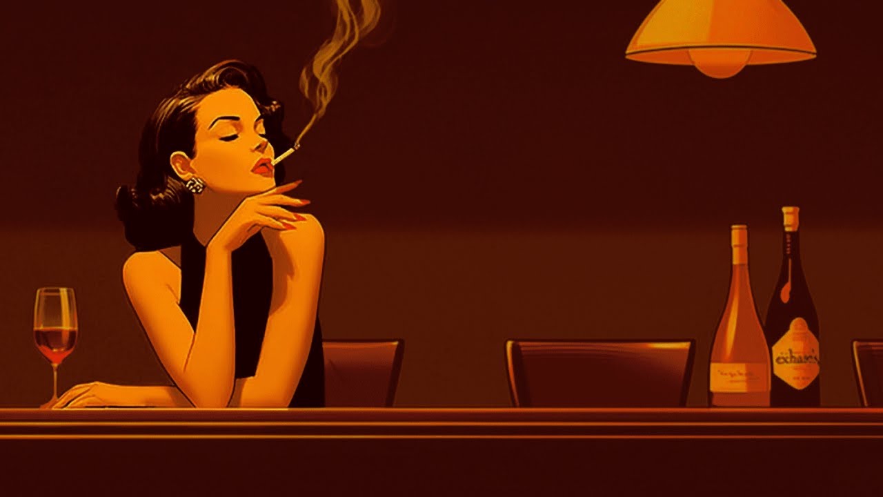 a bar that exhales at midnight – 1940s JAZZ