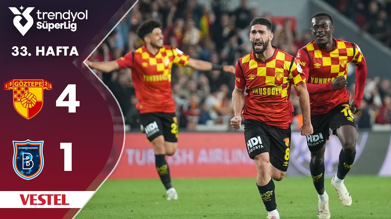 Vestel | Göztepe (4-1) Başakşehir - Highlights/Özet | Trendyol Süper Lig - 2024/25